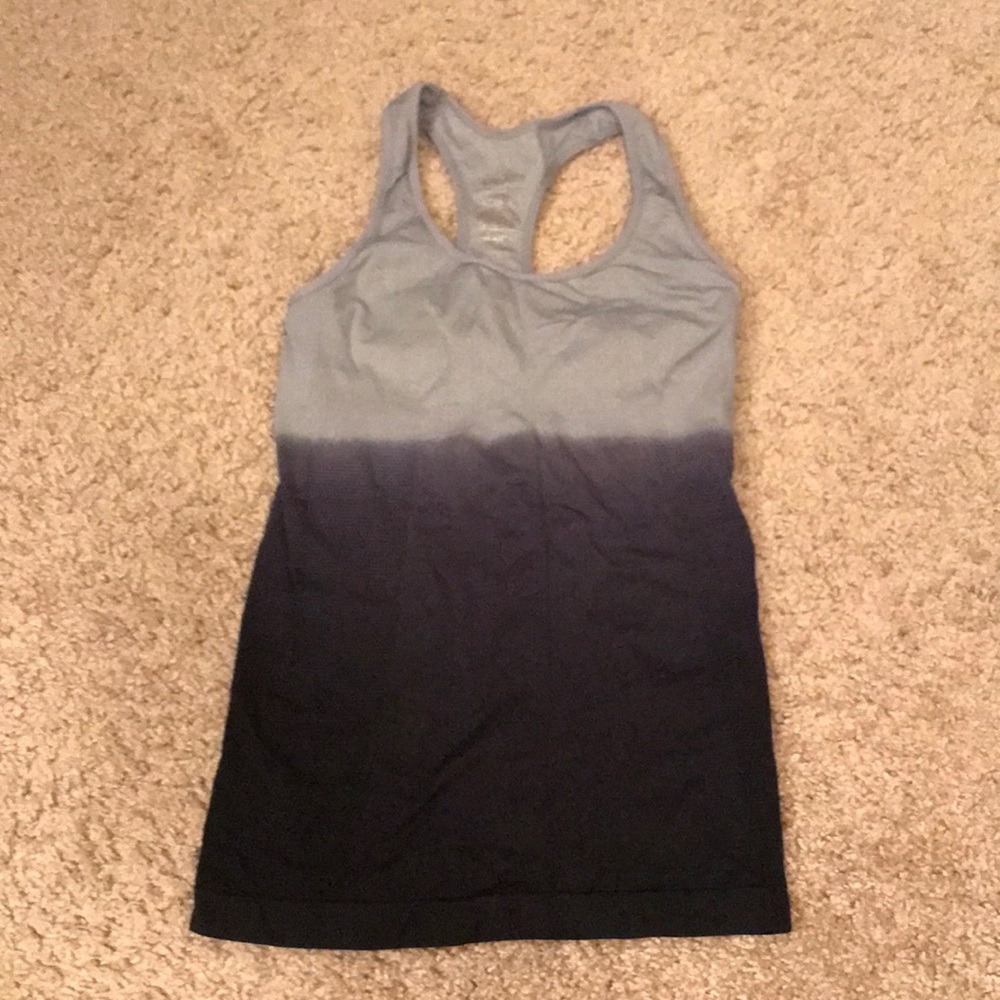 Ombré workout tank
